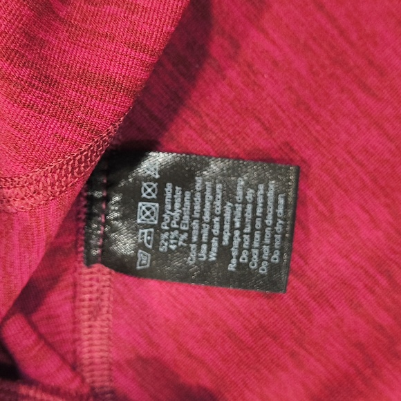 Alphalete Bordeaux Amplify Jacket cropped sports jacket Size S. - Picture 3 of 6